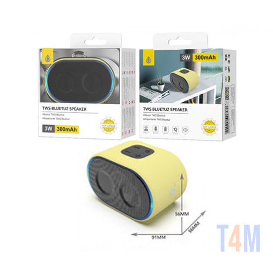ONEPLUS CANDY BLUETOOTH SPEAKER NF4063 YELLOW